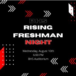 BHS Rising Freshman Night
